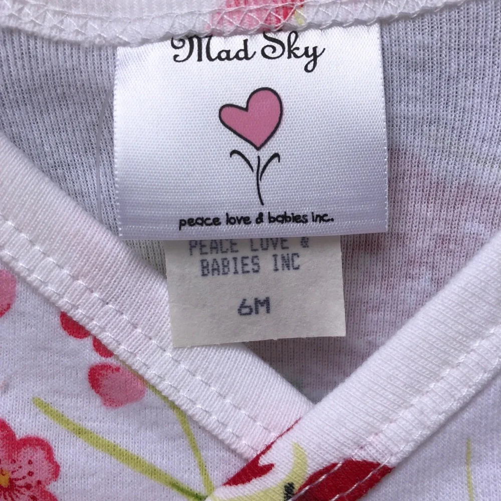 Mad Sky/ Peace, Love & Babies nwt kimono